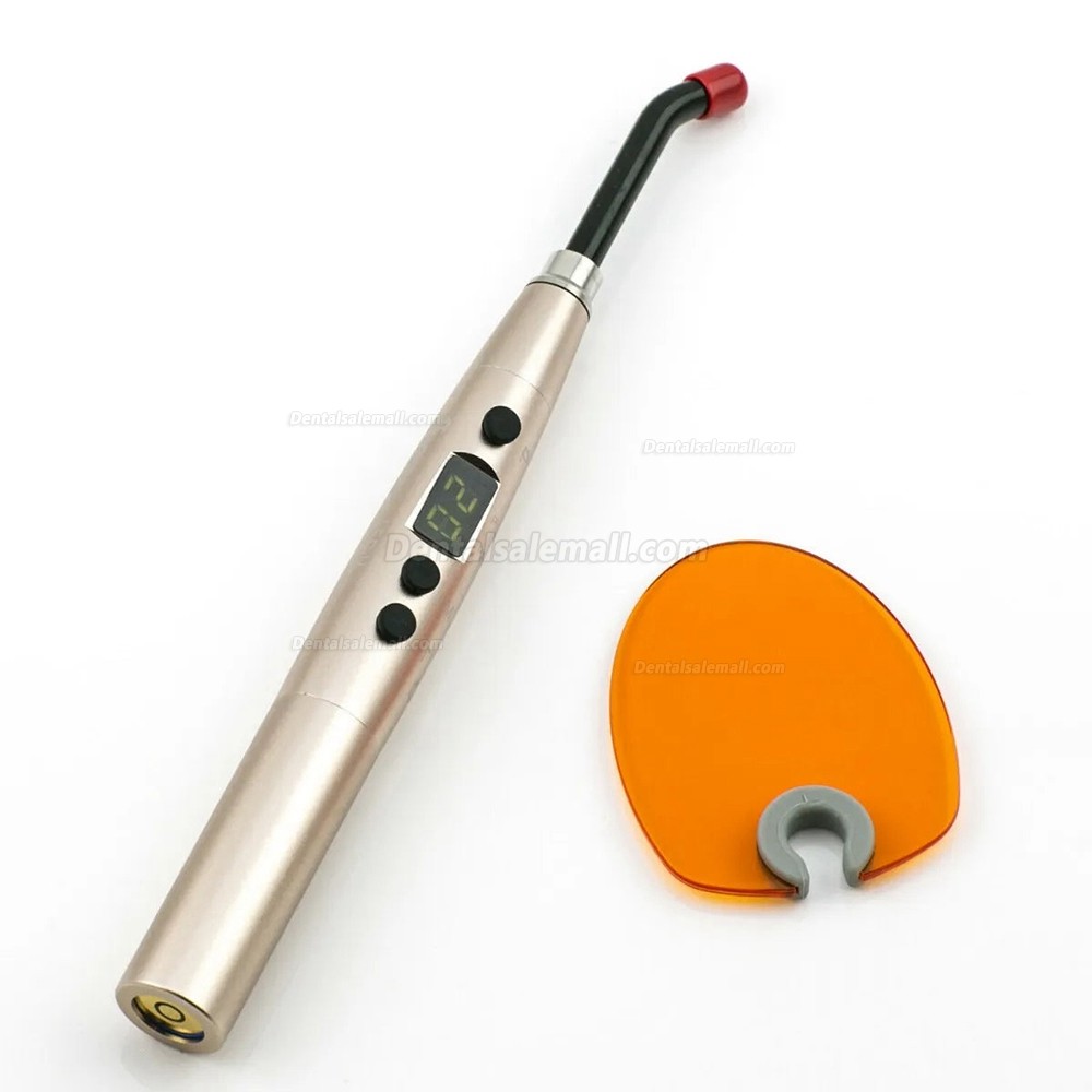 Woodpecker LED-H Cordless Dental LED Curing Light Ortho 3 Seconds for Curing Metal Shell